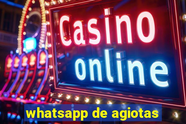 whatsapp de agiotas